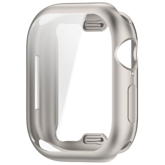 Apple Watch TPU case - Sterrenlicht / starlight - Geschikt voor Apple Watch 42mm - Series 10