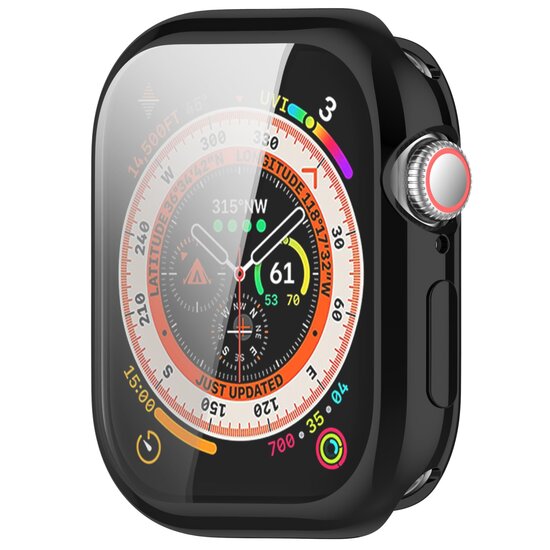 Apple Watch TPU case - Zwart - Geschikt voor Apple Watch 42mm - Series 10