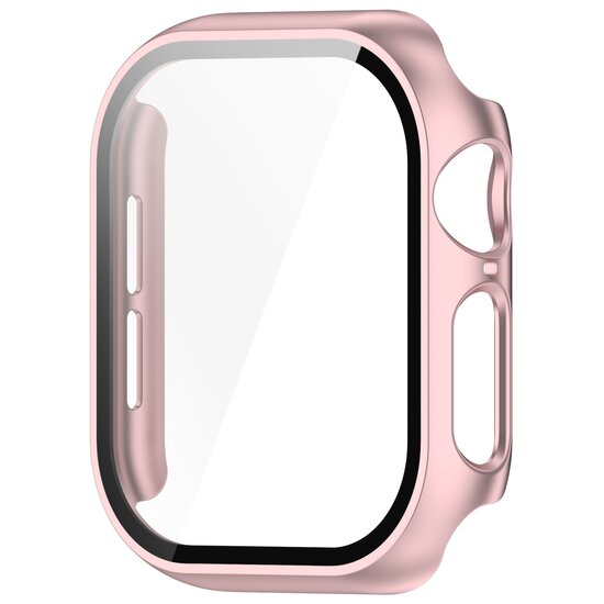 Apple Watch Hard Case Waterproof - Rosé goud - Geschikt voor Apple Watch 42mm - Series 10
