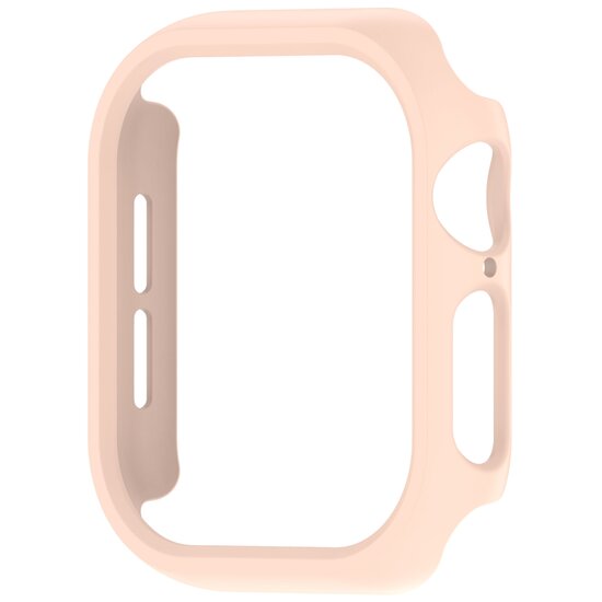 Hard case 46mm (open front) - Lichtroze - Geschikt voor Apple Watch 46mm