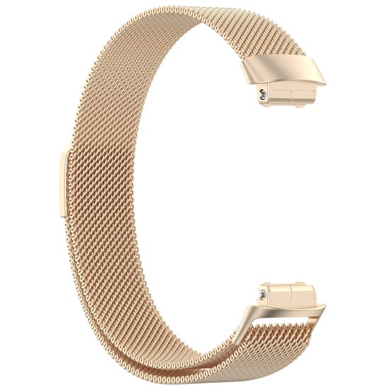 Fitbit Inspire 3 - Milanese bandje - Vintage goud
