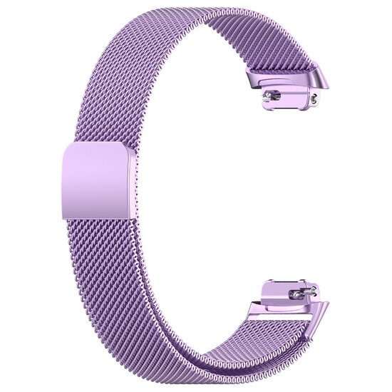 Fitbit Inspire 3 - Milanese bandje - Lila
