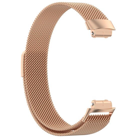 Fitbit Inspire 3 - Milanese bandje - Champagne goud