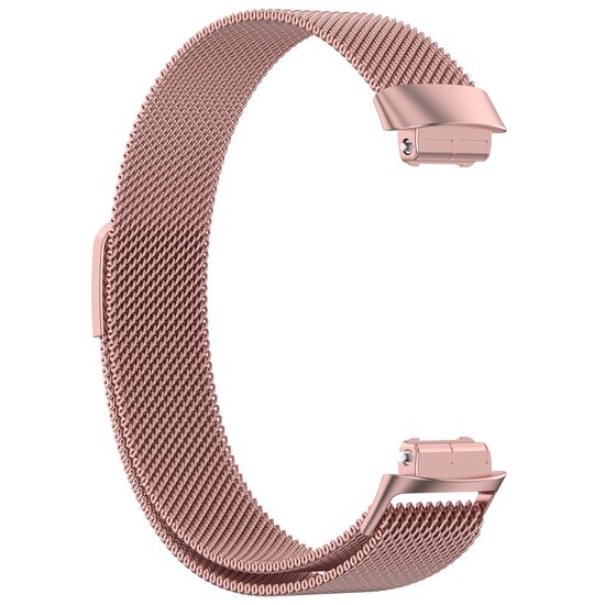 Fitbit Inspire 3 - Milanese bandje - Rosé goud