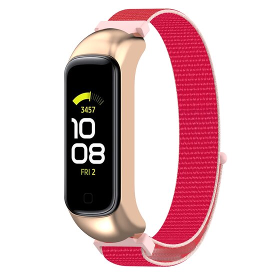 Nylon sport loop band - Roze - Samsung Galaxy Fit 2
