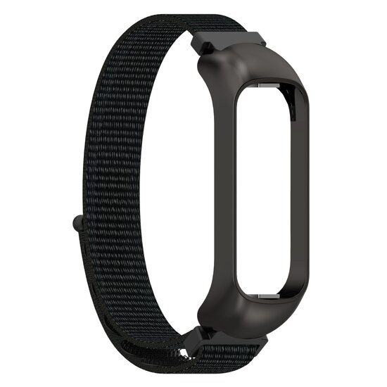 Nylon sport loop band - Zwart - Samsung Galaxy Fit 2