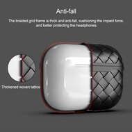 AirPods Pro / AirPods Pro 2 Weefpatroon - hardcase - Zwart