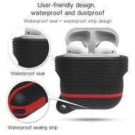AirPods 1/2 hoesje siliconen waterproof series - soft case - wit