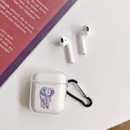 AirPods 1/2 hoesje Painting series - hard case - Olifant - Schokbestendig