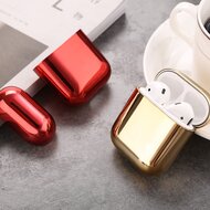 AirPods 1/2 hoesje Electro series - hard case - Rood - Schokbestendig