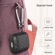 AirPods 1/2 hoesje triangle series - soft case - zwart