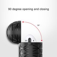 AirPods 1/2 hoesje triangle series - soft case - zwart