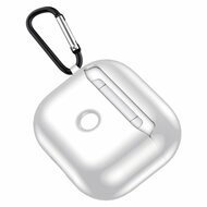 AirPods 3 hoesje - TPU - Electroplating series - Wit