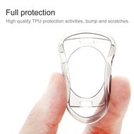 Siliconen Case 38mm - Transparant - Geschikt voor Apple Watch 38mm