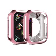 Siliconen case 44mm - Roze - Geschikt voor Apple Watch 44mm