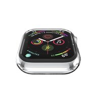 Siliconen case 44mm - Transparant - Geschikt voor Apple Watch 44mm