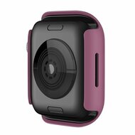 Apple Watch 45mm Hard case (open front) - Wijnrood - Geschikt voor Apple Watch 45mm