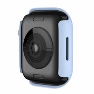 Apple Watch 45mm Hard case (open front) - Lichtblauw - Geschikt voor Apple Watch 45mm