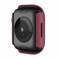 Apple Watch 45mm Hard case (open front) - Bordeaux - Geschikt voor Apple Watch 45mm