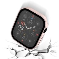 Hard case 45mm - Licht roze (mat) - Geschikt voor Apple Watch 45mm