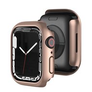 Apple Watch 41mm Hard case (open front) - Ros&eacute; goud - Geschikt voor Apple Watch 41mm