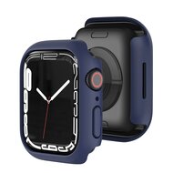 Apple Watch 41mm Hard case (open front) - Donkerblauw - Geschikt voor Apple Watch 41mm