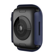 Apple Watch 41mm Hard case (open front) - Donkerblauw - Geschikt voor Apple Watch 41mm