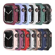 Apple Watch 41mm Hard case (open front) - Zwart - Geschikt voor Apple Watch 41mm