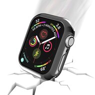 Siliconen case 40mm - Zwart - Geschikt voor Apple Watch 40mm