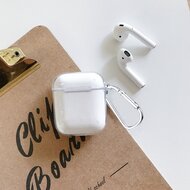 AirPods 1/2 hoesje no series - hard case - Transparant - Schokbestendig
