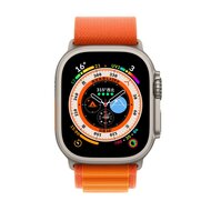 Alpine Loop nylon bandje - Oranje - Geschikt voor Apple Watch 44mm / 45mm&nbsp;/ 46mm / 49mm