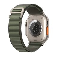 Alpine Loop nylon bandje - Groen - Geschikt voor Apple Watch 44mm / 45mm&nbsp;/ 46mm / 49mm