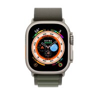 Alpine Loop nylon bandje - Groen - Geschikt voor Apple Watch 44mm / 45mm&nbsp;/ 46mm / 49mm