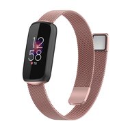 Fitbit Luxe - Milanese bandje - Ros&eacute; goud
