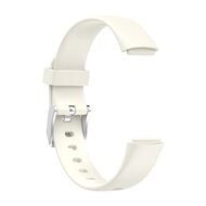 Fitbit Luxe - Sportbandje met gesp - Maat: Large - Ecru
