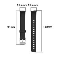 Fitbit Luxe - Sportbandje met gesp - Maat: Large - Turquoise