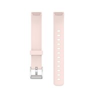 Fitbit Luxe - Sportbandje met gesp - Maat: Large - Licht roze