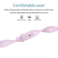 Fitbit Inspire 1 / HR / Ace 2 siliconen bandje - Maat: Large - Lila