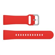 Fitbit Versa 3 &amp; 4 / Sense 1 &amp; 2  - Siliconen bandje - Rood