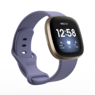 Fitbit Versa 3 &amp; 4 / Sense 1 &amp; 2 Sportbandje - Lila - Maat: M/L