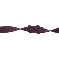 Fitbit Versa 3 &amp; 4 / Sense 1 &amp; 2 Sportbandje - Paars - Maat: M/L