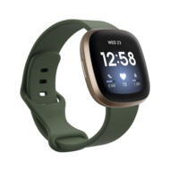 Fitbit Versa 3 &amp; 4 / Sense 1 &amp; 2 Sportbandje - Groen - Maat: M/L