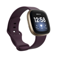 Fitbit Versa 3 &amp; 4 / Sense 1 &amp; 2 Sportbandje - Paars - Maat: S/M