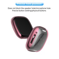 Fitbit Versa 3 / Sense Soft TPU case (volledig beschermd) - Roze
