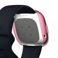Fitbit Versa 3 / Sense Soft TPU case (volledig beschermd) - Roze