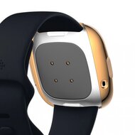 Fitbit Versa 3 / Sense Soft TPU case (volledig beschermd) - Ros&eacute; Goud