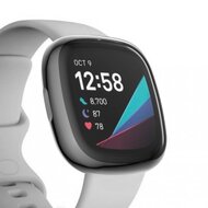 Fitbit Versa 3 / Sense Soft TPU case (volledig beschermd) - Grijs