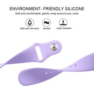 Fitbit Versa 1 / 2 &amp; Lite siliconen bandje - Maat: Large - Lila