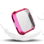 Fitbit Versa Lite Soft TPU case (volledig beschermd) - Fuschia