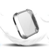 Fitbit Versa Lite Soft TPU case (volledig beschermd) - Grijs